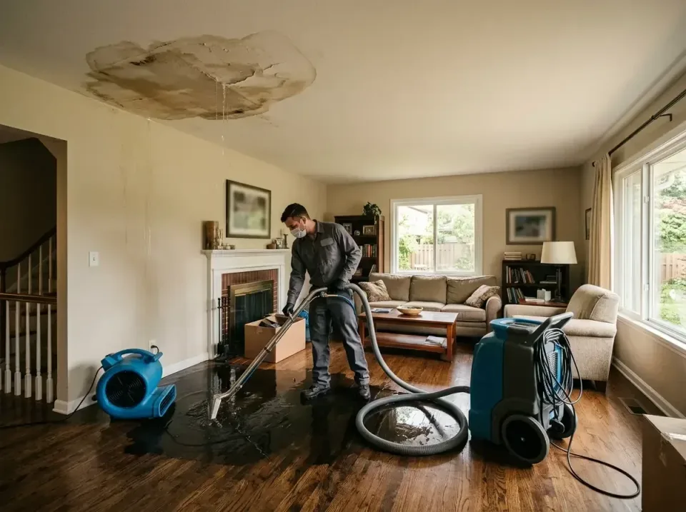 attic-pipe-burst-ceiling-drip-008 — frequently asked questions, Water Damage Restoration & Carpet Care in Emeryville, CA